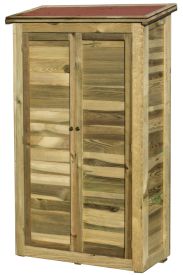 Gartenschrank / Geräteschrank - Abmessungen: 98 x 45 x 162 cm (L x B x H)