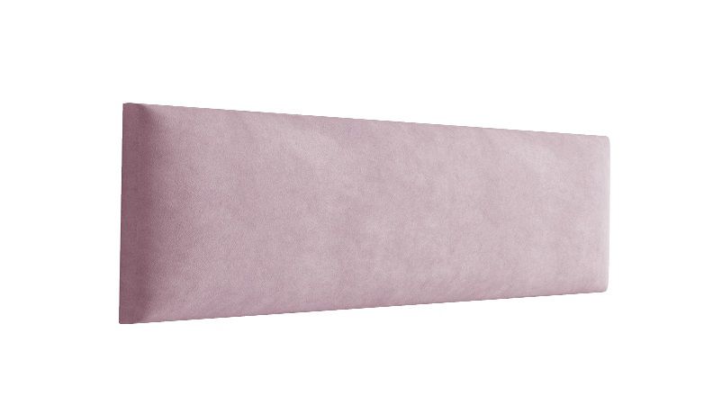 Polsterpaneele, 10er Set, Farbe: Rosa, Bezug: Velour, Maße: 40 x 15 cm