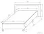 Doppelbett Aitape 12, Farbe: Sonoma Eiche dunkel / Sonoma Eiche hell - Liegefläche: 160 x 200 cm (B x L)