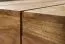 Massiver Wohnzimmertisch aus Akazie Vollholz, Farbe: Akazie - Abmessungen: 30 x 45 x 120 cm (H x B x T), mit schöner natürlicher Holzmaserung